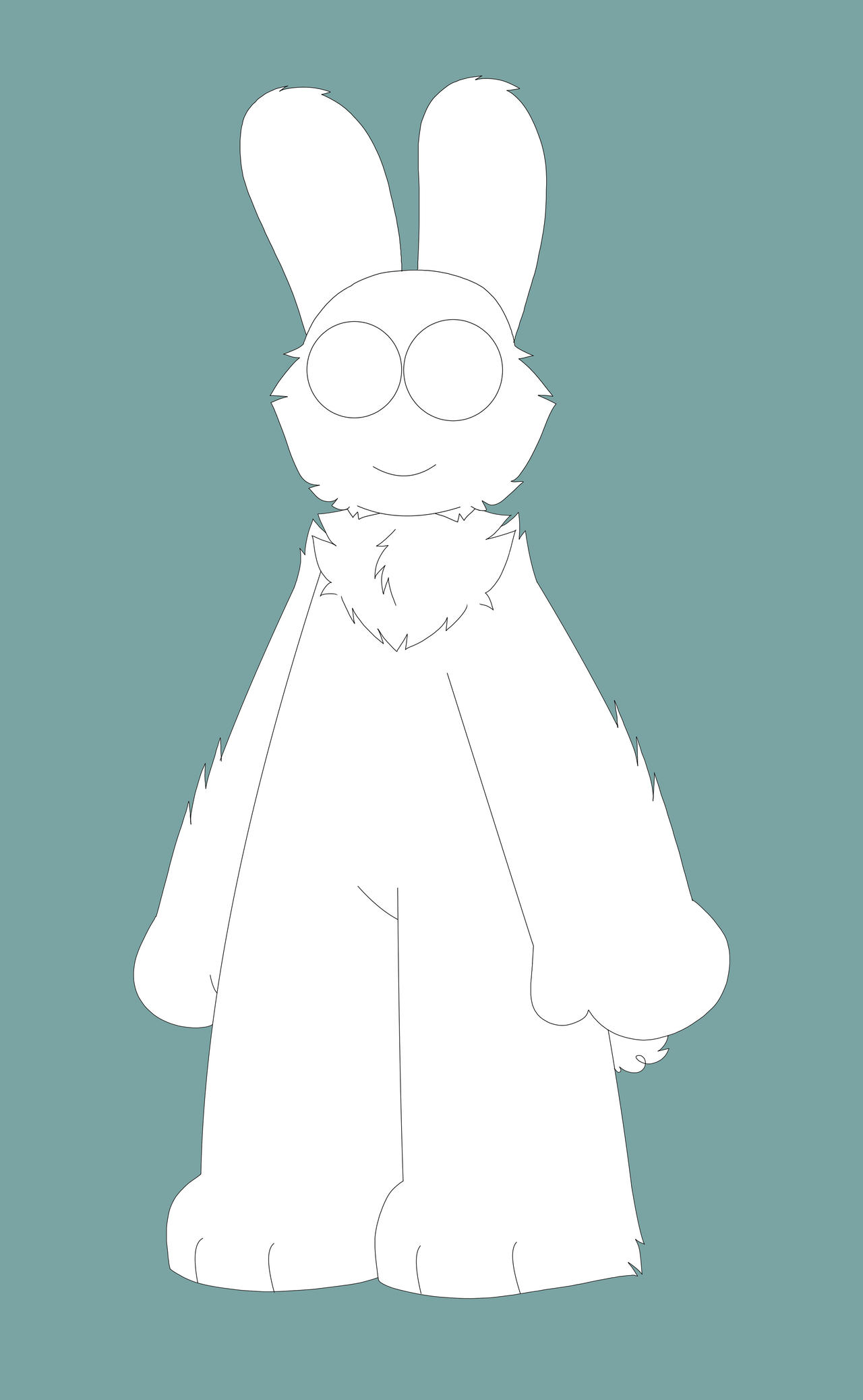 Female Rabbit Base Rabbid base by KuwoShiZilla on DeviantArt