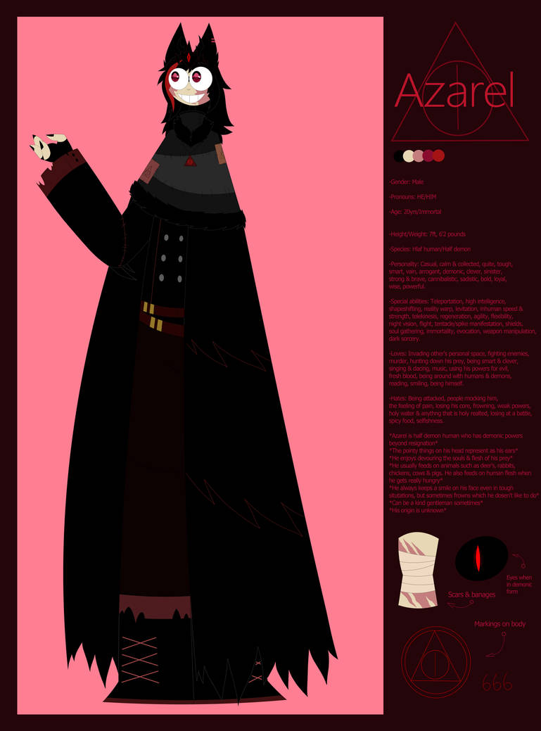 Azarel! (New OC) by KuwoShiZilla on DeviantArt