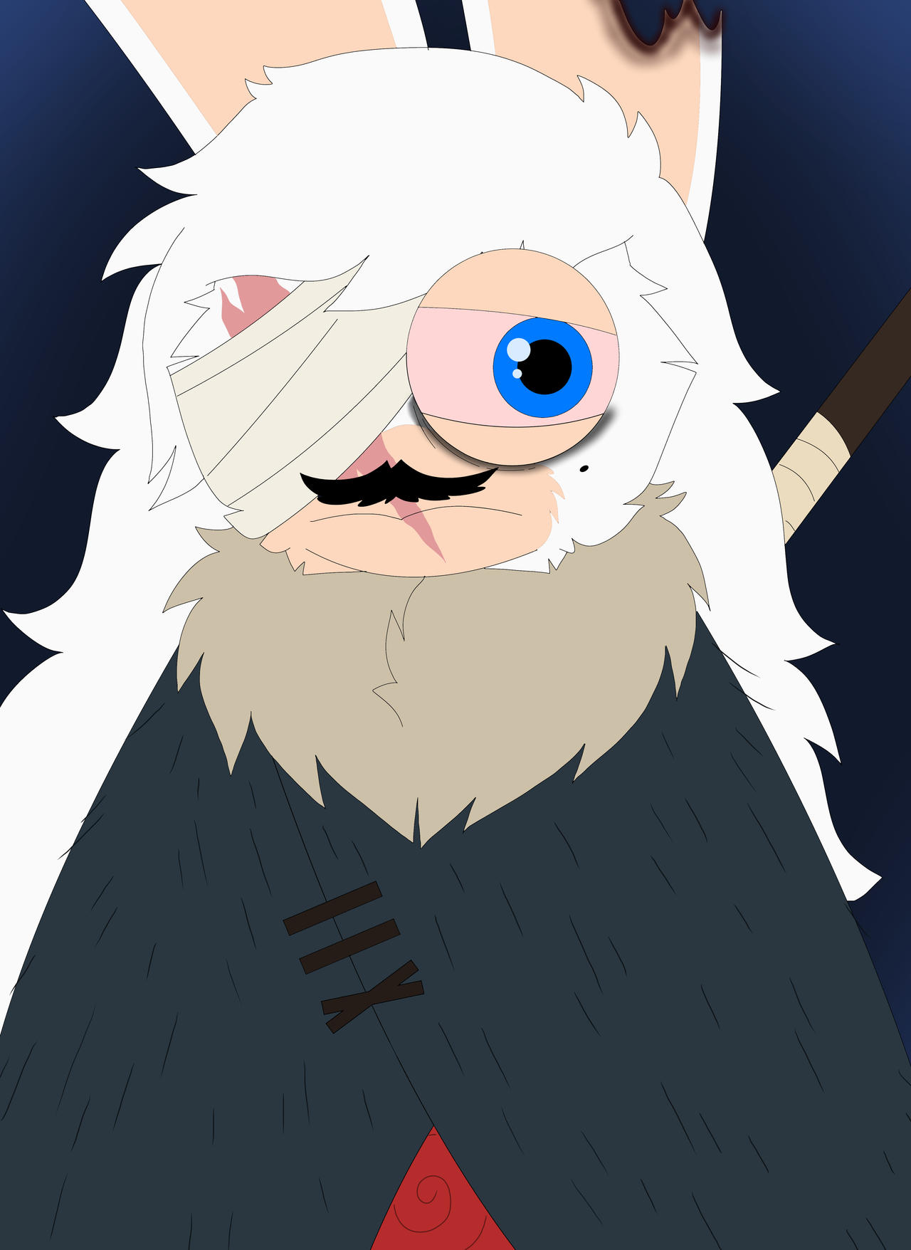 Phantom rabbid if he was in a Infection AU by KuwoShiZilla on DeviantArt