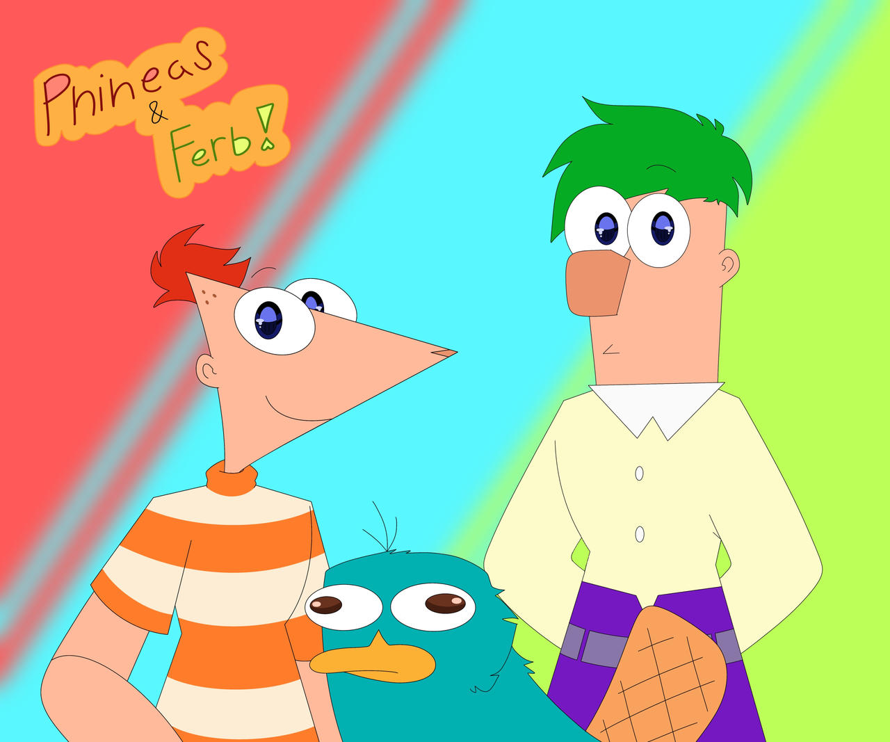 Ferrb Phineas and ferb! (Fanart) by KuwoShiZilla on DeviantArt