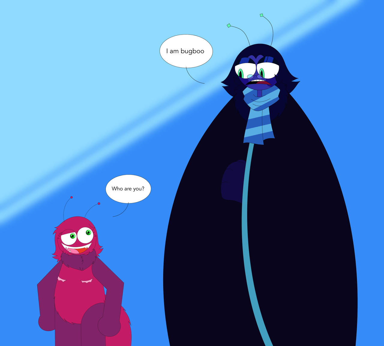 Inverted Bugbo Bugbo meets Bugboo (OC art) by KuwoShiZilla on DeviantArt