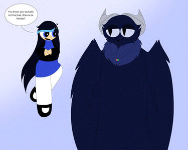 Belle meets Brianna (OC art)