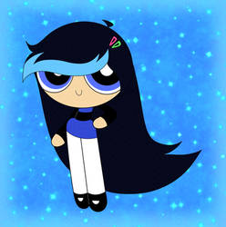 Belle in powerpuff girls series style (OC art)