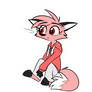 sweet pink fox