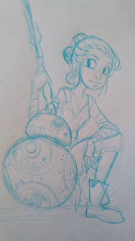 sketch star war 7