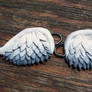 Matching Angel Wing Pendants