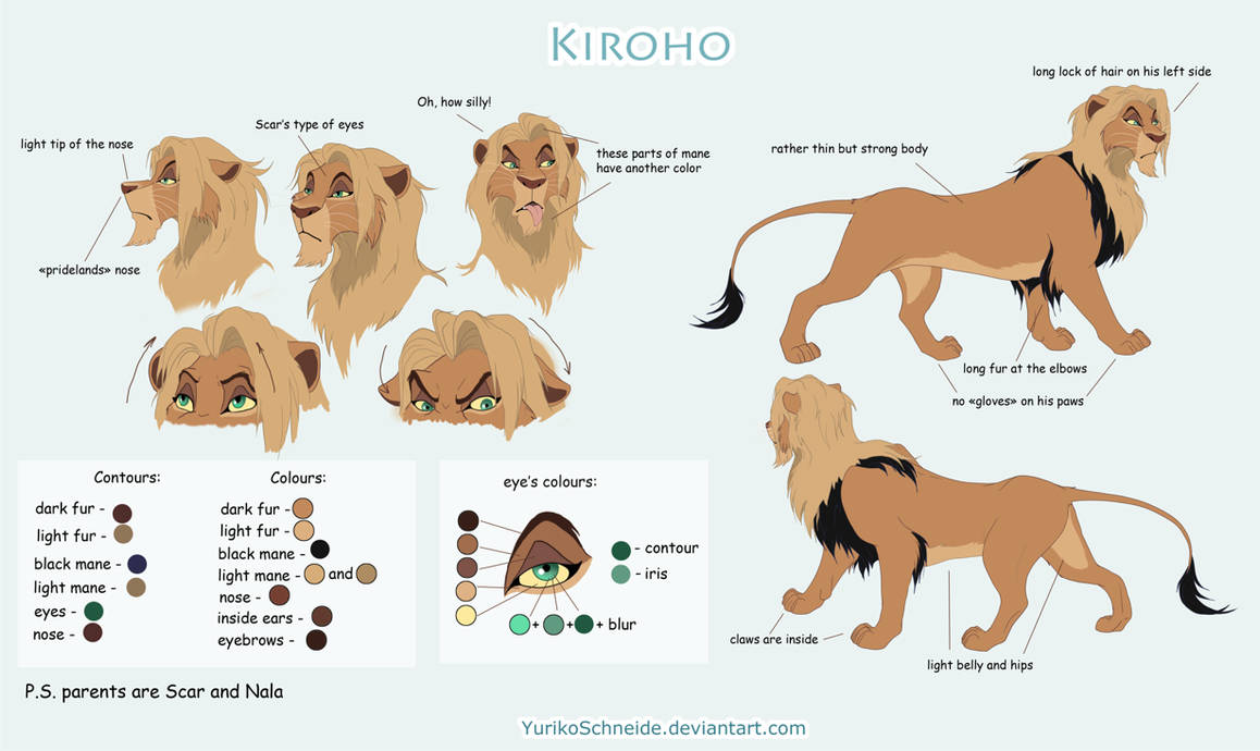 Девиант арт Король Лев