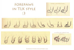 TLK Forepaws Refsheet Tutorial