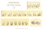 TLK Forepaws Refsheet Tutorial by YurikoSchneide