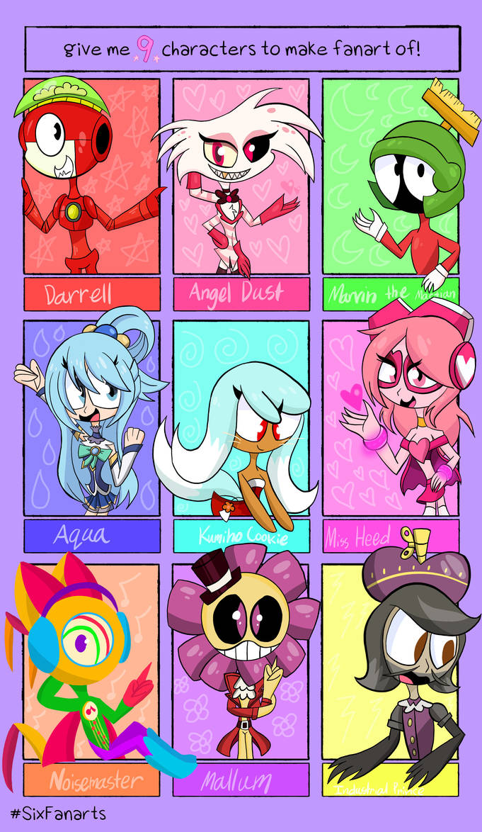 9 Fanart challenge by Sapphire1209 on DeviantArt