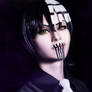 Soul Eater Cosplay- Death the Kid Gold Eyes