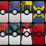 Pokeballs iPhone Cases