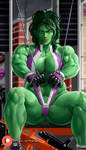 She Hulk by MR-Pengui