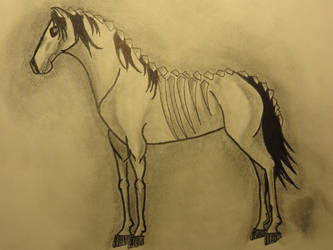 Bone Armored Horse