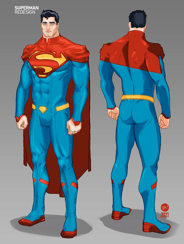 Superman Redesign by yca-ca on DeviantArt