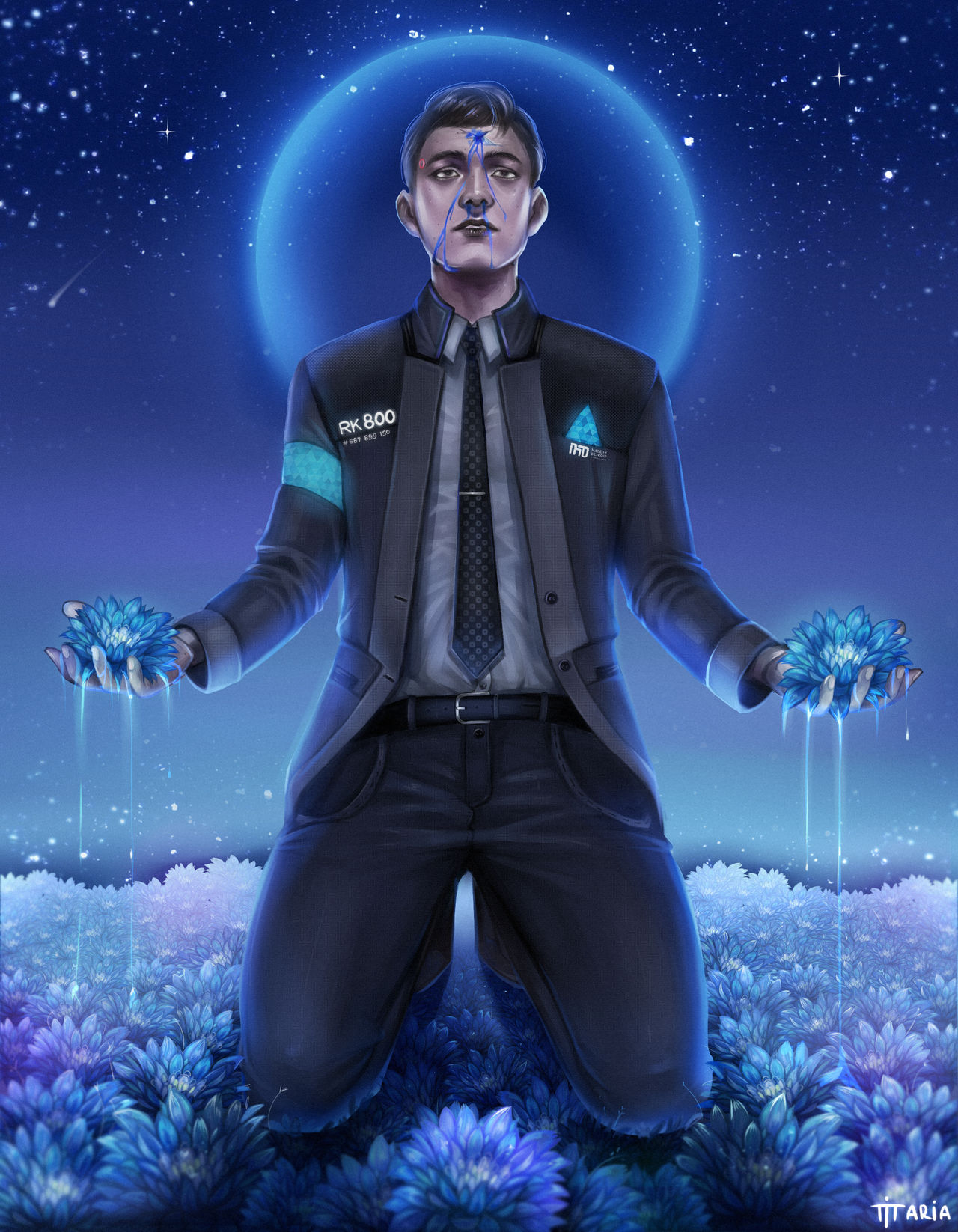 Connor RK800 - Detroit by Titaria on DeviantArt