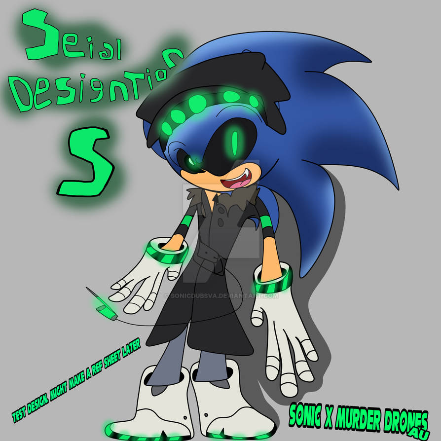 Serial Designation S! (Sonic Murder Drones Au) by sonicdubsva on DeviantArt