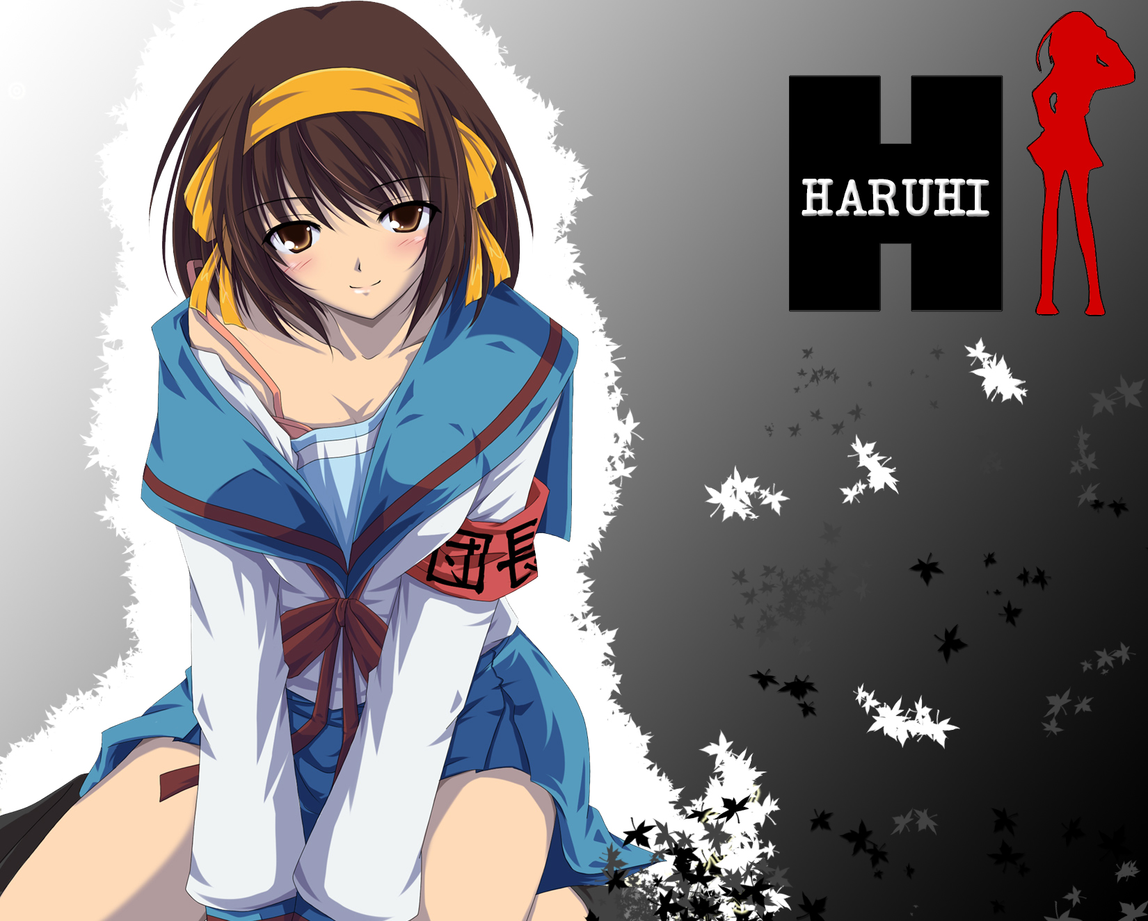 Wallpaper Haruhi Suzumiya by diange666 on DeviantArt Wallpaper Haruhi Suzumiya by diange666 on DeviantArt