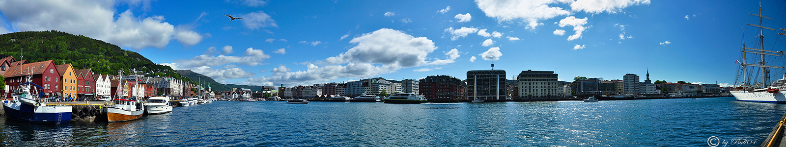 Panorama Port Bergen