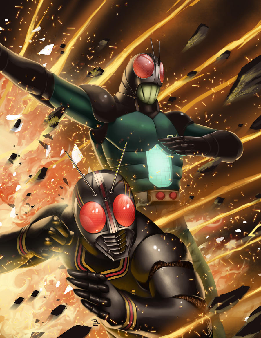 Masked Rider black and RX Rider by BrianFajardo on DeviantArt