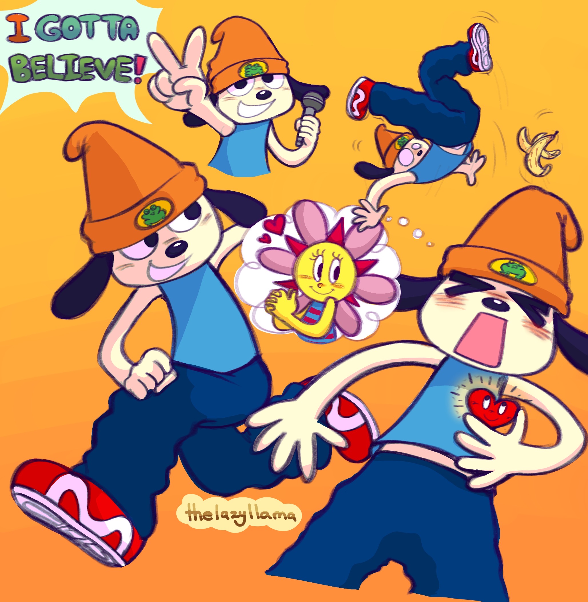 Purappa The Rapper Parappa The Rapper!!! by Petaquina on DeviantArt