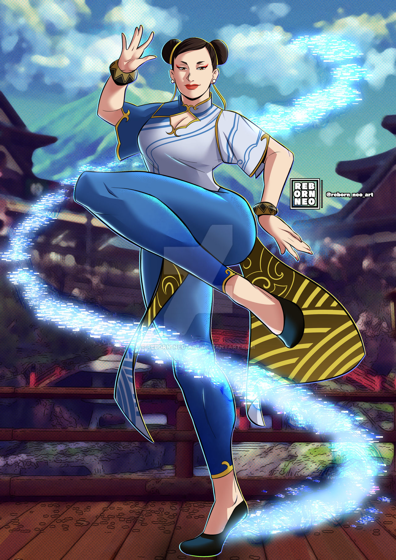 Chun Li - Street Fighter VI by reborn-neo-art on DeviantArt