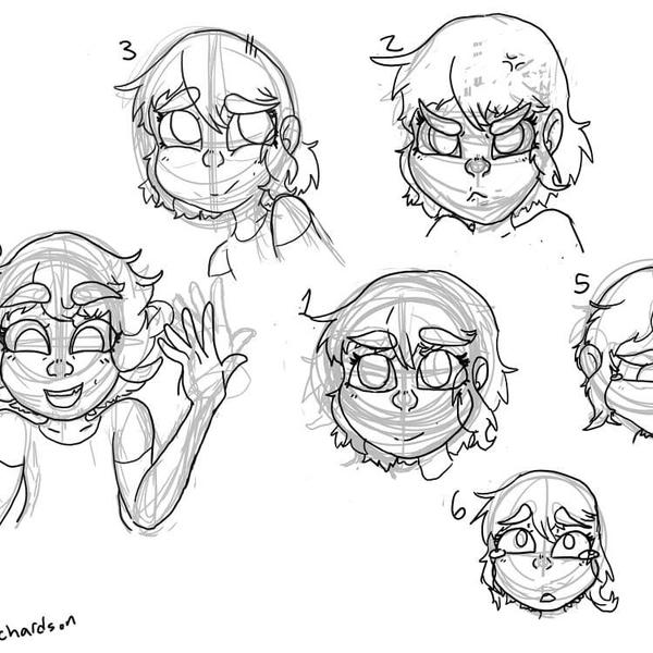 character expression practice by Killerpencaps on DeviantArt