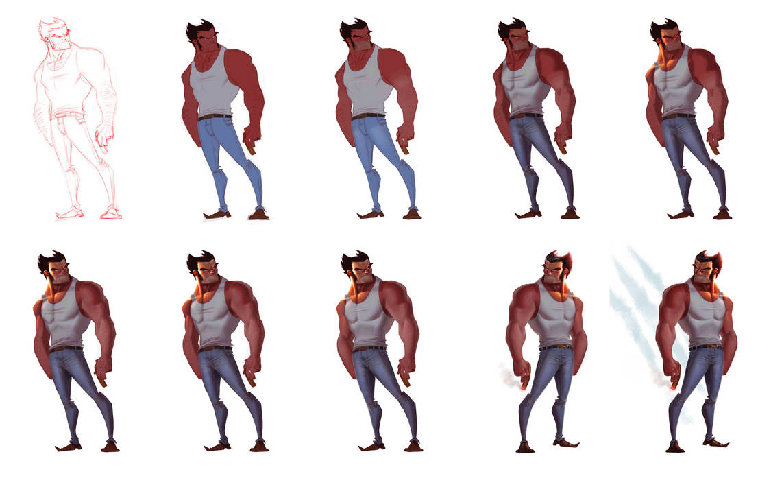Logan Step-by-Step by DanielAraya