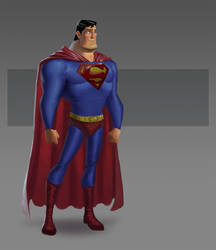 JLA CG Concepts - Superman