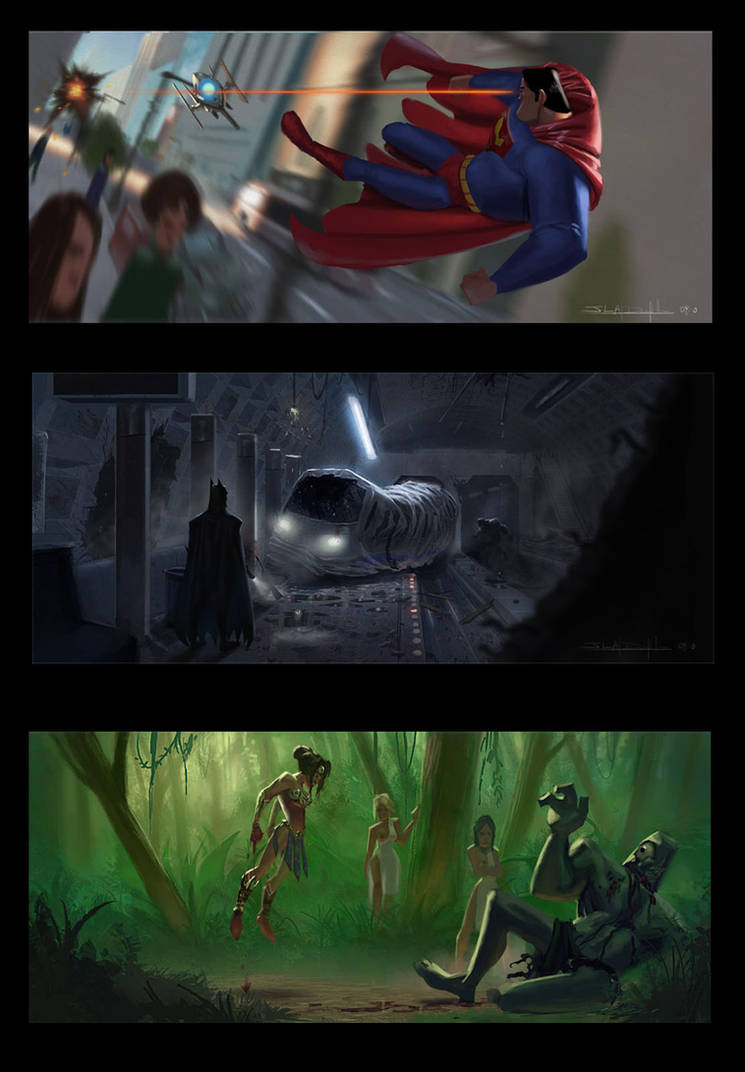 JLA CG Concepts - Prod. Paints by DanielAraya