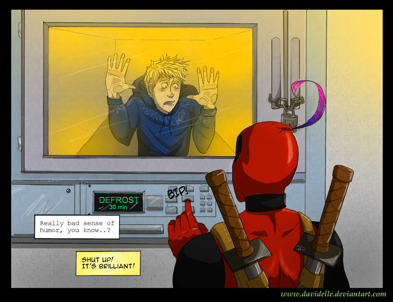 Deadpool meets Jack Frost