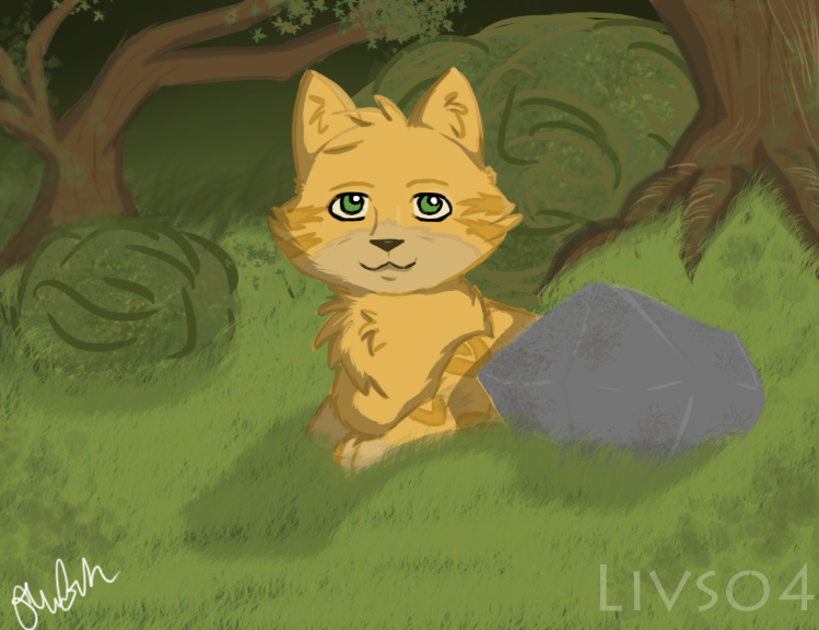 Lionblaze Digital Redraw