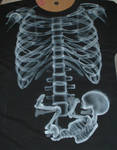 Pregnant x-ray t-shirt by MarquisDeZod