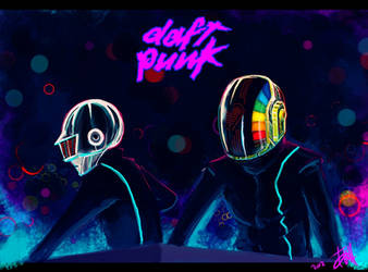 daft punk fanart