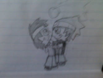 Soul x Brendan chibi hugging by Mikey-Phoenix