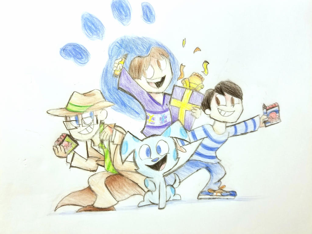 Blue's Clues! by PokeySmokey on DeviantArt