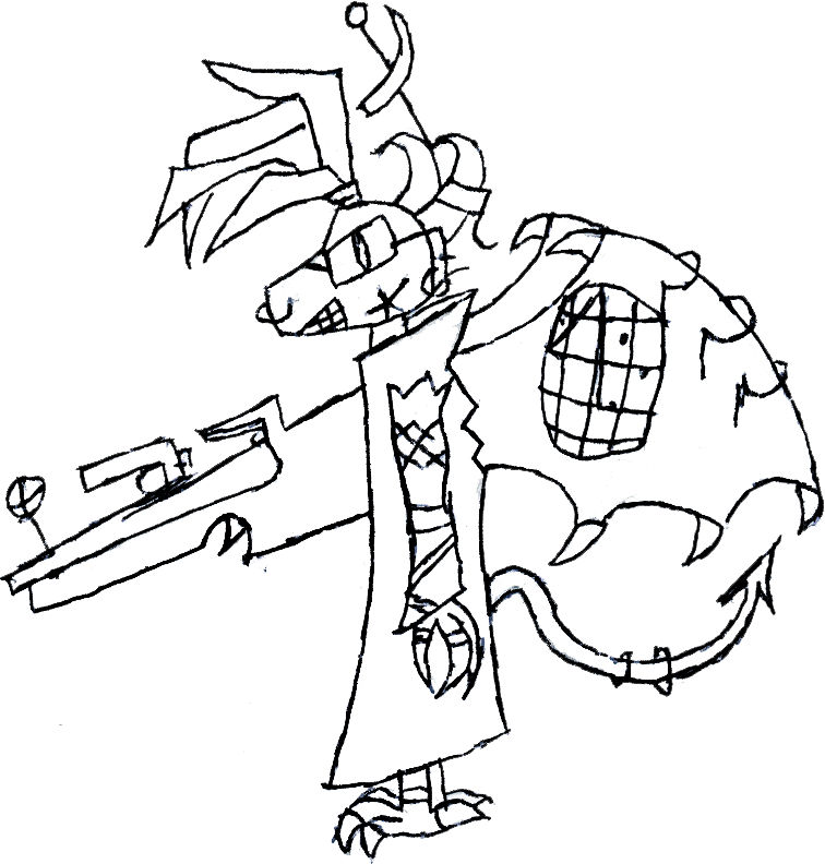 Demon-bot - Collab by DementiaIncarnate on DeviantArt