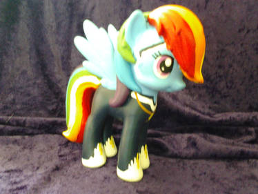 Rainbow Dash as Zap Power Pony custom