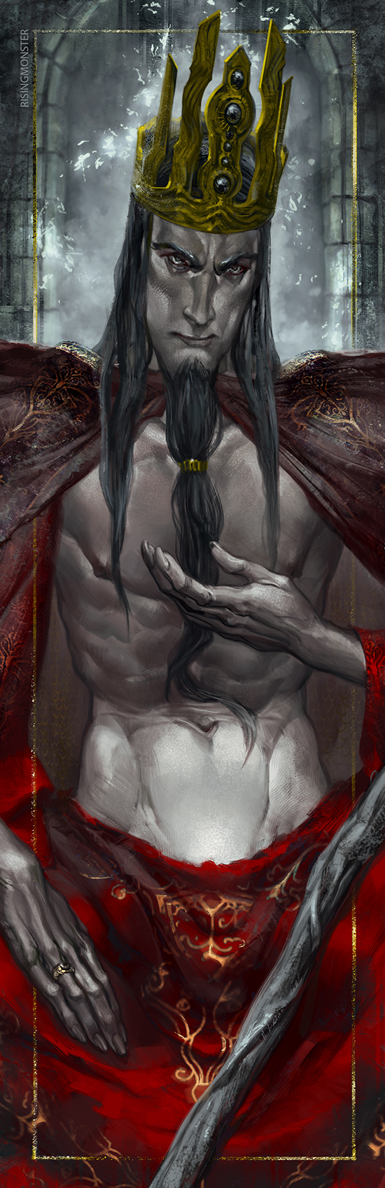 DS3: Oceiros, the Consumed King