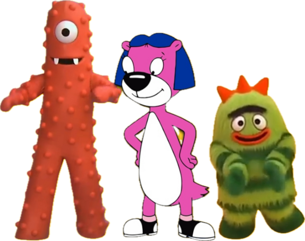 Muno Jelly Otter And Brobee by Jomar64 on DeviantArt