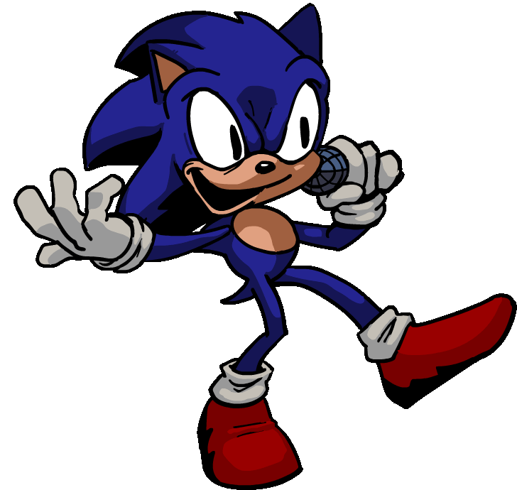 Faker Sonic 2.0 (left) by iqiwiwiwi on DeviantArt