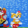 Sbtdr Dr.Robotnic, Tails Doll, Mecha Sonic, Mecha