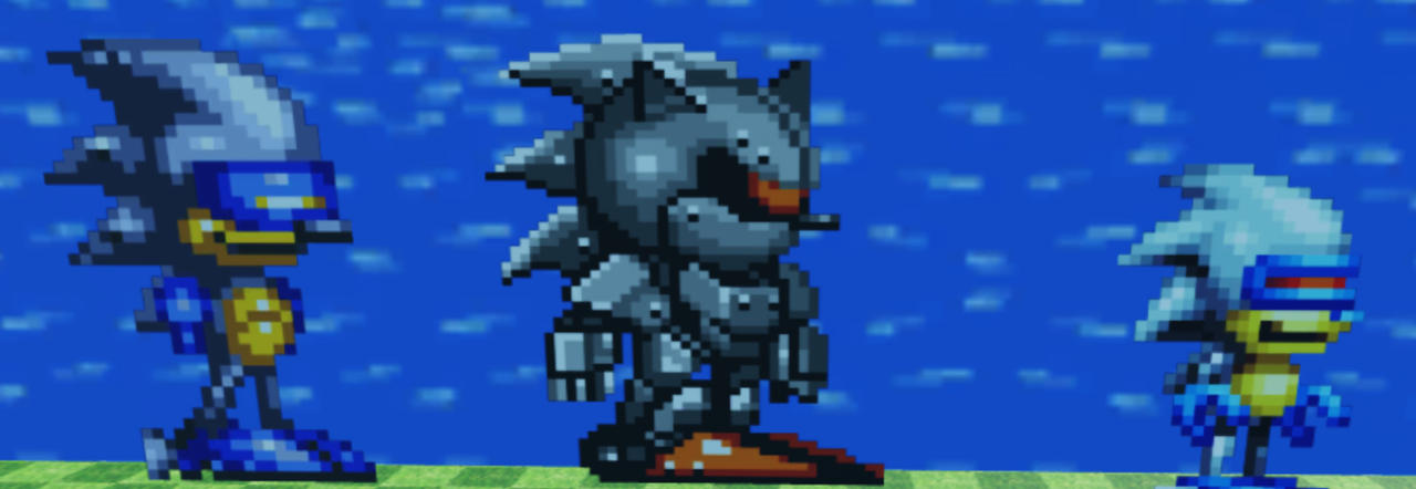 Sbtdr Robo Sonic, Silver Sonic, Robo Sonic Modgen by iqiwiwiwi on ...