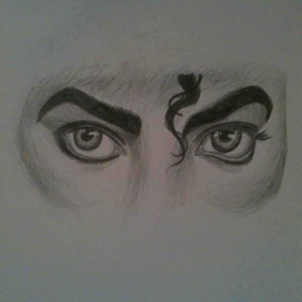 Michael Jackson Dangerous Eyes