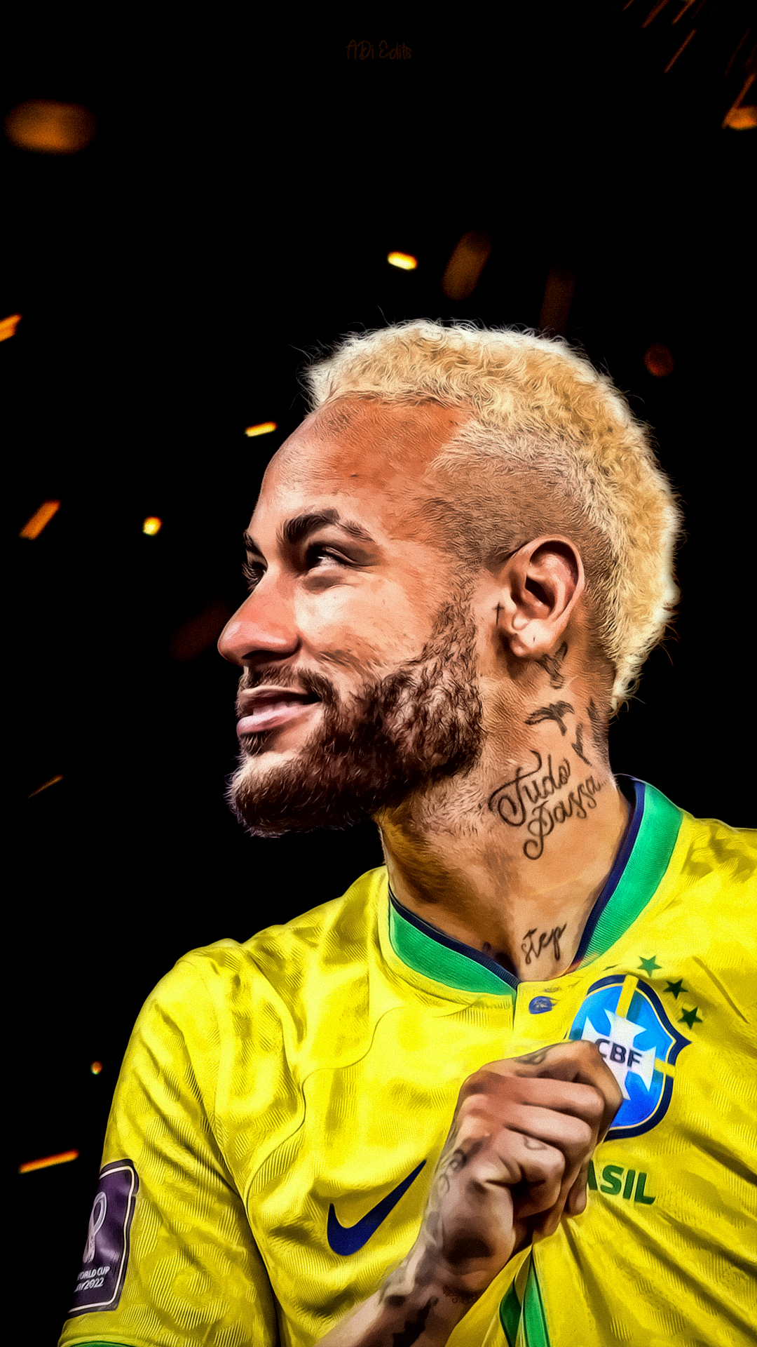 Neymar Jr. là ngôi sao sáng nhất của đội tuyển Brazil. Hãy cài đặt màn hình khóa của bạn với hình nền rực rỡ của anh để hỗ trợ cho đội tuyển yêu quý của bạn nhé!