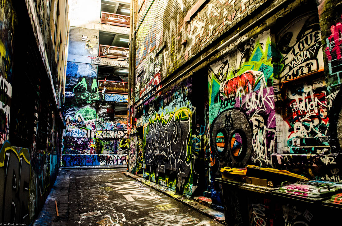 Melbourne Graffiti by xzxluisxzx on DeviantArt