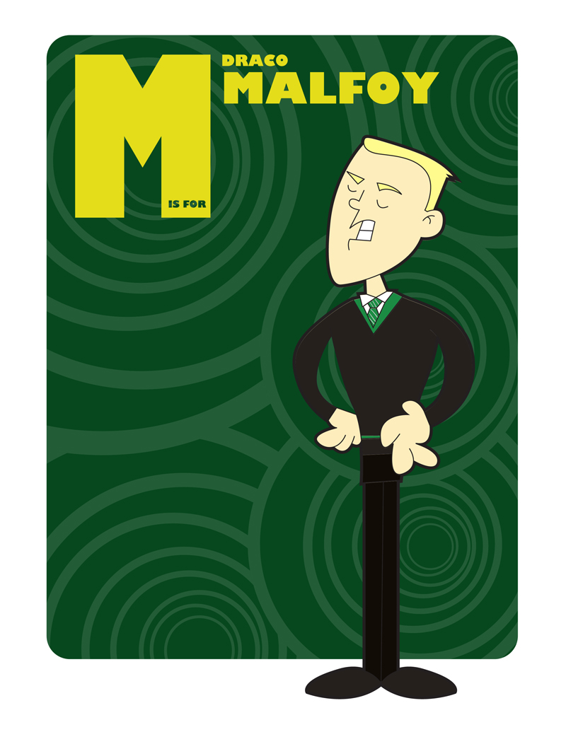 M is for Draco Malfoy