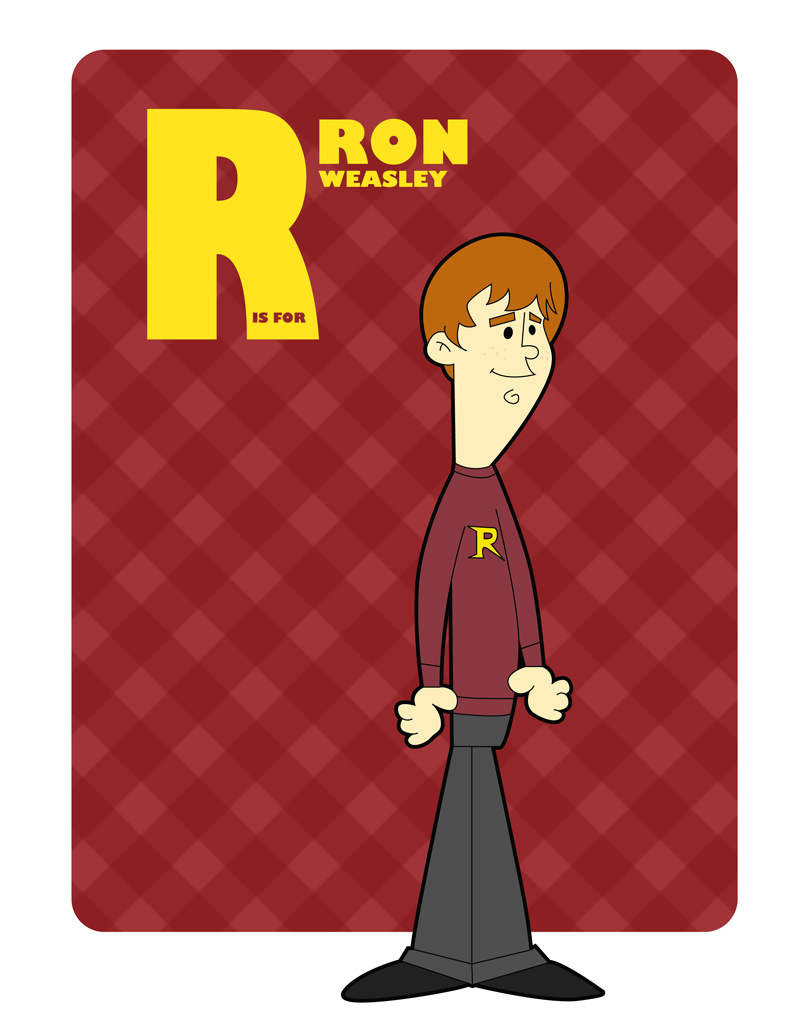 R is for Ron Weasley