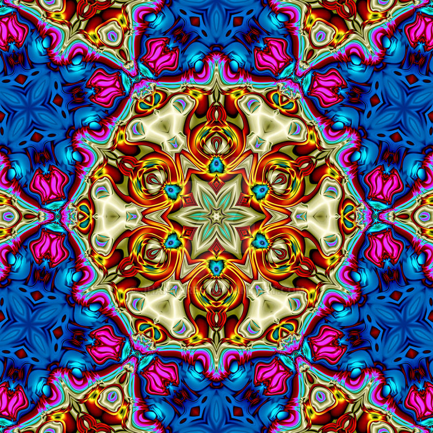 hexagonal fractal pattern manipulation by jhantares on DeviantArt