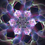 Jwildfire hexagonal fractal graphic